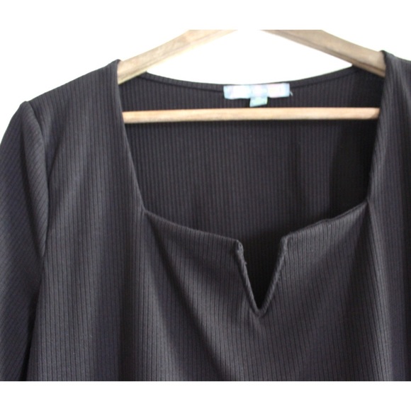 Good Luck Gem Textured Short Sleeve Top XL Preowned - Picture 3 of 5